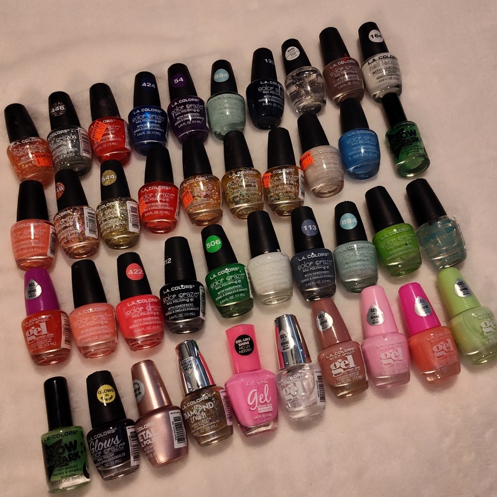 L.A Colors Nail Polish Bundle (40ct)